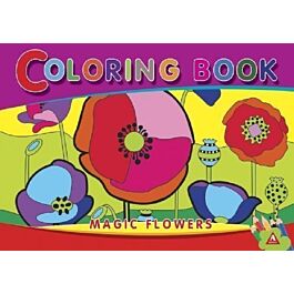 Розмальовка Coloring Book "Magic flowers"