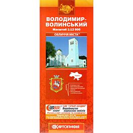 Володимир-Волинський. Обличчя міста. М-б 1:16 000
