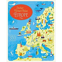 Sticker Picture Atlas of Europe
