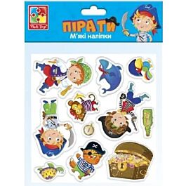 М'які наліпки "Пірати"