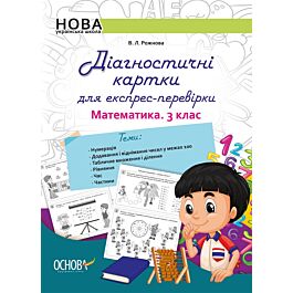 Діагностичні картки для експрес-перевірки. Математика....