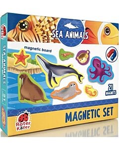 Фото - Магнітний гральний набір «Sea Animals»