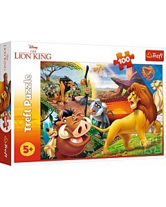 Фото - Пазли 100 «Король Лев. Пригоди Сімби / Disney. The Lion King»