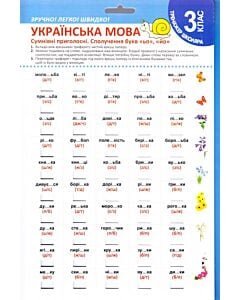 Фото - Тренажер школяра. Українська мова. 3 клас. Сумнівні приголосні. Сполучення букв ьо, йо