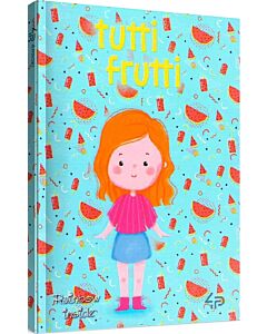 Фото - Блокнот A6 «Rainbow Tutti Frutti note» watermelon