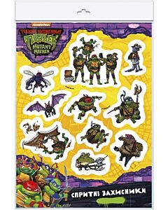 Фото - Наліпки «Teenage Mutant Ninja Turtles. Спритні захисники»
