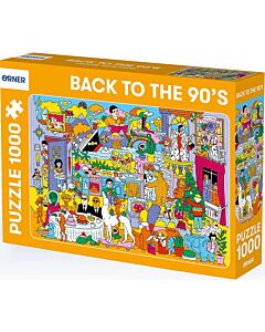 Фото - Пазли 1000 «Back to the 90's. Серіали та фільми»