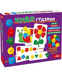 Фото - Гра настільна 2 в 1 «ЧУДОґудзики»