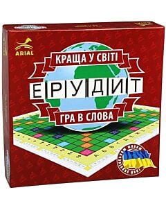 Фото - Настільна гра «Ерудит. Краща у світі гра в слова»