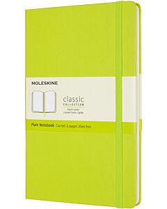 Фото - Записник Moleskine Classic середній / нелінований / лимонний зелений / твердий