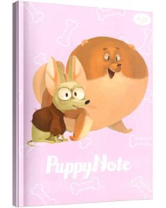 Фото - Блокнот A6 «Puppy Note» pink