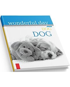 Фото - Блокнот Quadro «Dog» 80 аркушів, білий блок у лінійку