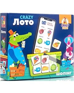 Фото - Гра настільна «CRAZY Лото»
