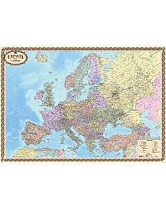 Фото - Політична карта. Європа. М-б 1:4 000 000 (на картоні)
