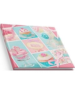 Фото - Блокнот Quadro «Sweet» 80 аркушів, білий блок у лінійку