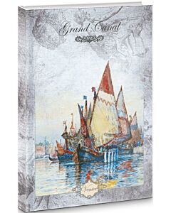 Фото - Блокнот А5 «Grand Canal» 96 аркушів, білий блок у клітинку