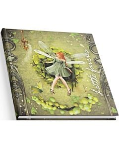 Фото - Блокнот Quadro «Little fairies» 80 аркушів, білий блок у лінійку