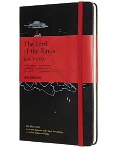 Фото - Записник Moleskine Lord of the Rings середній / лінійка «Гора Ородруїн»