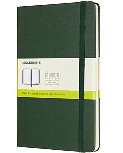 Фото - Записник Moleskine Classic середній / нелінований / миртовий зелений / твердий