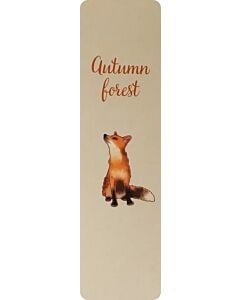 Фото - Закладка двостороння для книги «Autumn Forest»