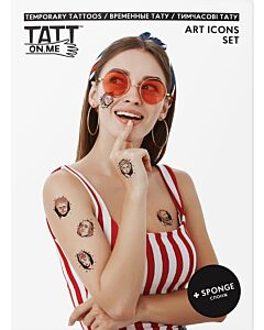 Фото - Тимчасові тату «Art Icons Set»