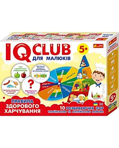 Фото - Навчальні пазли IQ-club для малюків «Правила здорового харчування»