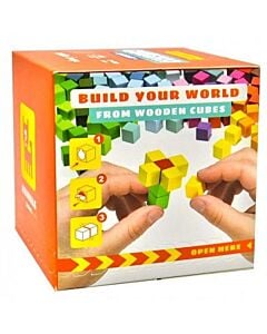 Фото - Дерев'яний конструктор-сюрприз «Cubika World. Тварини»