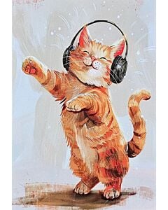 Фото - Листівка «Котик танцівник»