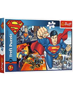 Фото - Пазли 200 «Колаж: Герой Супермен / Warner Superman»
