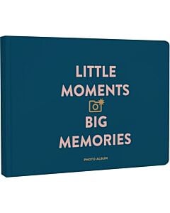 Фото - Фотоальбом А4 «Little moments Big memories» темно-синій