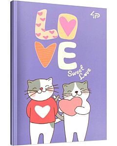 Фото - Блокнот A5 «Sweet love note» cats