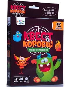 Фото - Настільна гра «Квест у коробці» (монстрики)