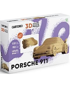 Фото - Картонний конструктор 3D-пазл «Porshe 911»