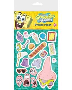 Фото - Набір наліпок «Створи героя SpongeBob SquarePants. Зірка Патрік»