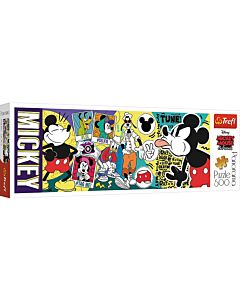 Фото - Пазли 500 Panorama «Колаж: Легендарний Міккі Маусі / Disney. Mickey Mouse»