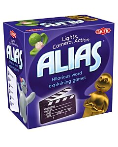 Фото - Гра настільна «Snack Alias: Lights, Camera, Action (Еліас дорожня версія: Світло, камера, мотор)»