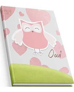 Фото - Блокнот А5 «Owl Funny» 80 аркушів, білий блок у клітинку