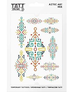 Фото - Тимчасові тату «Aztec Art Mix»