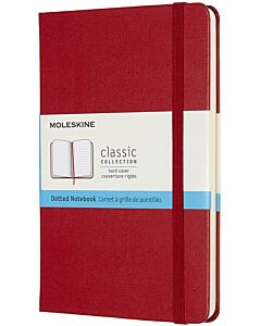 Фото - Записник Moleskine Classic медіум / крапка / червоний / твердий