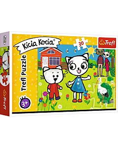 Фото - Пазли 30 «Пригоди Киці Коці / Media Rodzina Kicia Kocia»