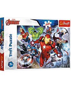 Фото - Пазли 200 «Месники. Готові врятувати світ / Disney. Marvel. The Avengers»