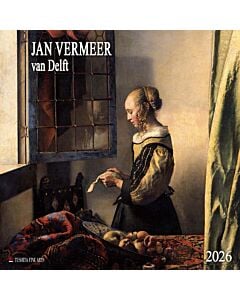 Фото - Настінний календар 2026 «Jan Vermeer van Delft»
