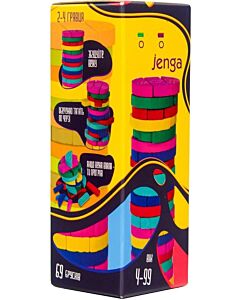 Фото - Настільна гра «Colors Jenga»