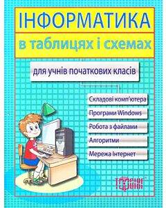 Фото - Інформатика в таблицях і схемах для учнів початкових класів
