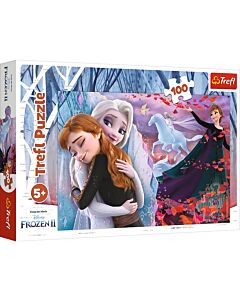 Фото - Пазли 100 «Крижане серце 2. Разом назавжди / Disney. Frozen»