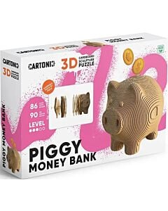 Фото - Картонний конструктор 3D-пазл «Piggy Money Bank»