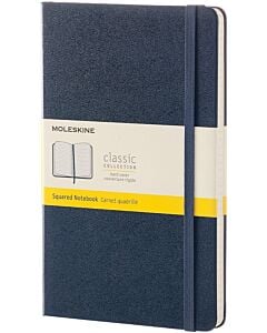 Фото - Записник Moleskine Classic середній / клітинка / сапфір / твердий