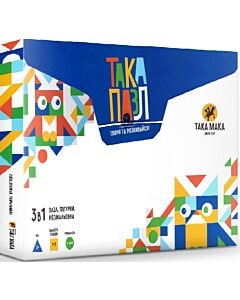 Фото - Розвиткова гра «Така Пазл» 3 в 1 (синя)