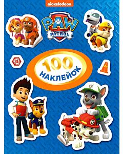 Фото - 100 наклейок. PAW Patrol (синя)