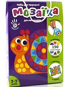 Фото - Набір для творчості «М'яка мозаїка для найменших. Равлик»